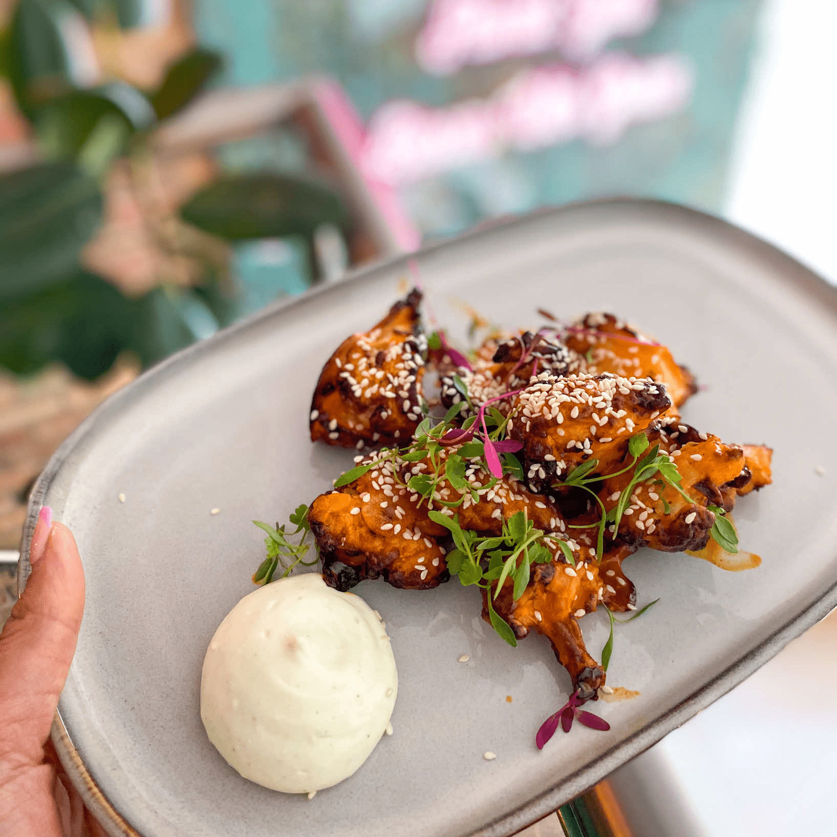 COURGETTE + CORN FRITTERS